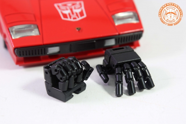 KP-10 Posable Hands Set for Transformers Masterpiece MP-12 Sideswipe | Kfc Keiths Fantasy Club | Upgrade Kit
