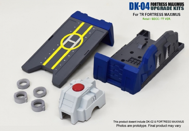 DK-04 Foot Upgrade Kit for Transformers Titans Return Fortress Maximus | DNA Design