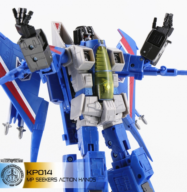 KP-14B Posable Hands Set for Transformers Masterpiece MP-11NR Ramjet MP-11NT Thrust | Kfc Keiths Fantasy Club | Upgrade Kit