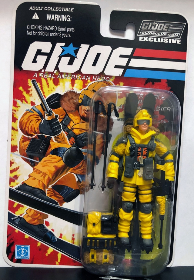 GI JOE FSS 8.0 Blizzard Action Figure MISP GI JOE FSS 8.0 Blizzard Action Figure MISP