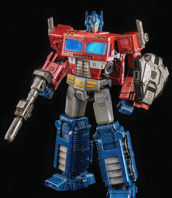 Optimus Prime Collectible Figure DLX Scale Collectible Figure | Transformers | threezero