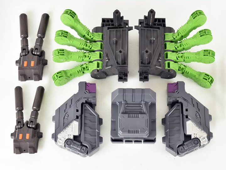 DK-21 Upgrade Kit for Transformers WFC: Earthrise WFC-E25 Titan Scorponok | Dna Design | Upgrade Kit