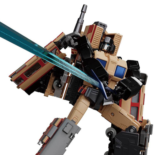 MPG-05 Trainbot Seizan Raiden Combiner | Transformers Masterpiece G