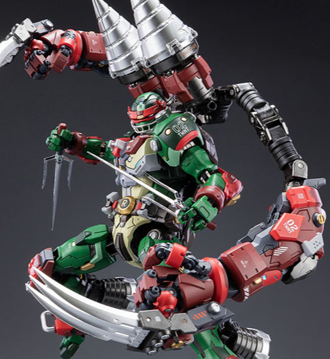 HB0013 Raphael | Heat Boys TMNT Mecha Figure | TFSource