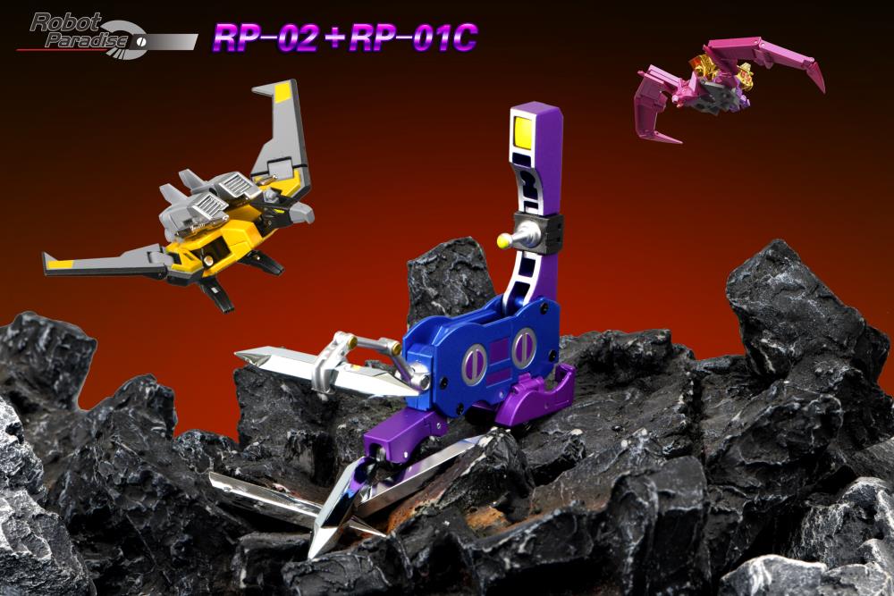 RP-01C Set of 4 Tape Figures | Fans Toys | Robot Paradise