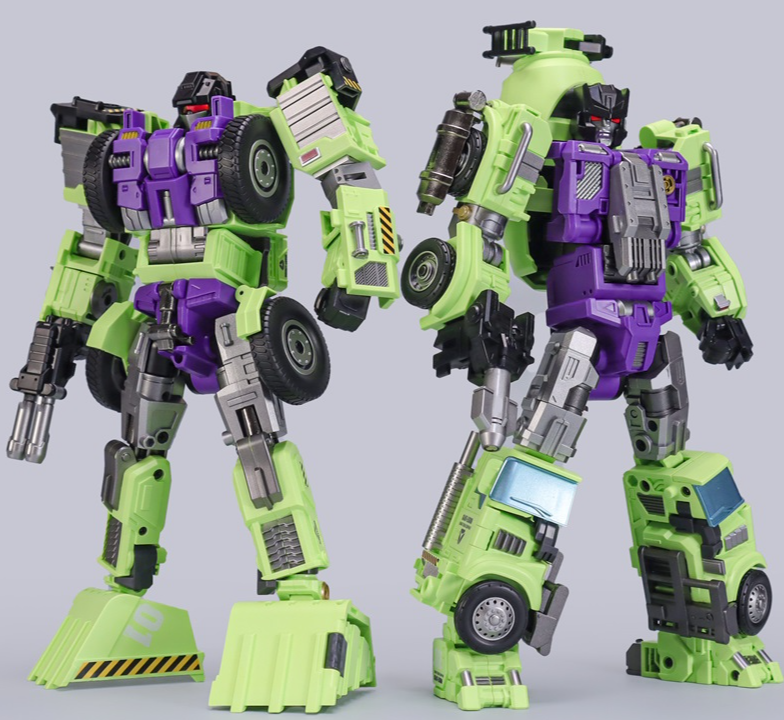 GLA-01 and GLA-02 Set of 2 | Heavy Duty Builder | Mecha Invasion Giant Legion Combiner