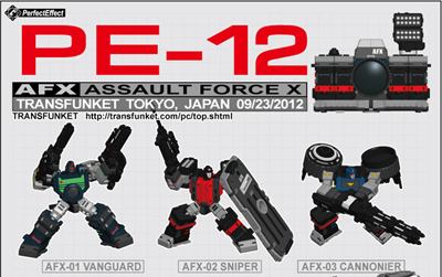 PE-12 AFX Assault Force Camera Set | Perfect Effect