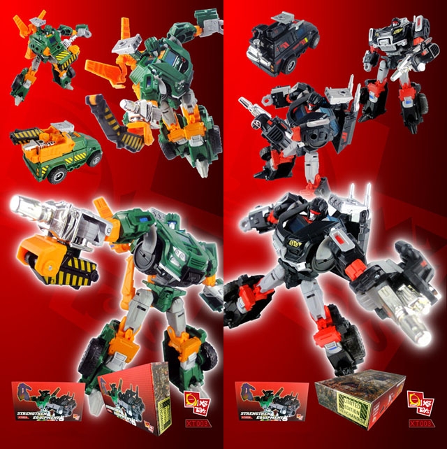 XT003 Japanese Trailbreaker and Hoist Upgrade Kit Metallic Version | X2 Toys | Upgrade Kit