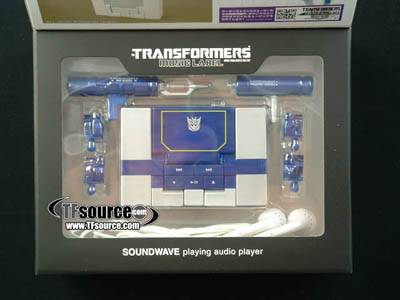 MP3 Player Soundwave Spark Blue Version | Transformers Music Label