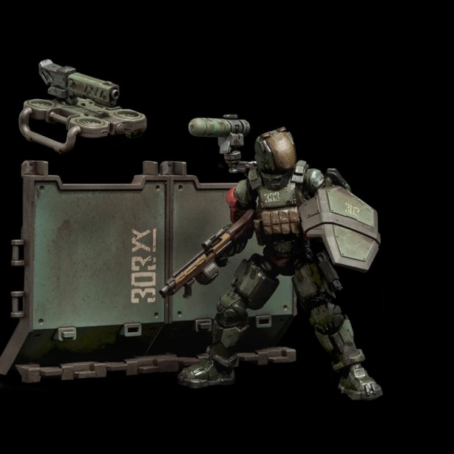 AP06 Power Armor Expansion Pack 1:18 Scale | Acid Rain Fav