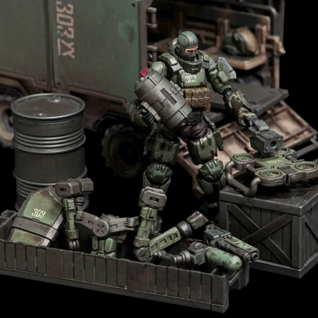 AP06 Power Armor Expansion Pack 1:18 Scale | Acid Rain Fav