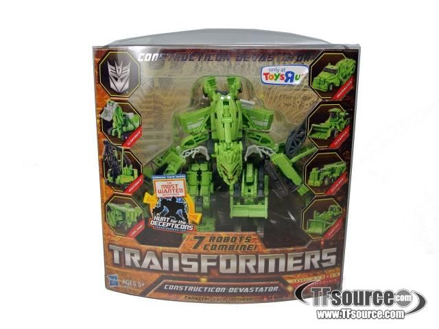 Constructicon Devastator Exclusive Legends Class | Transformers Hunt for the Decepticons HFTD