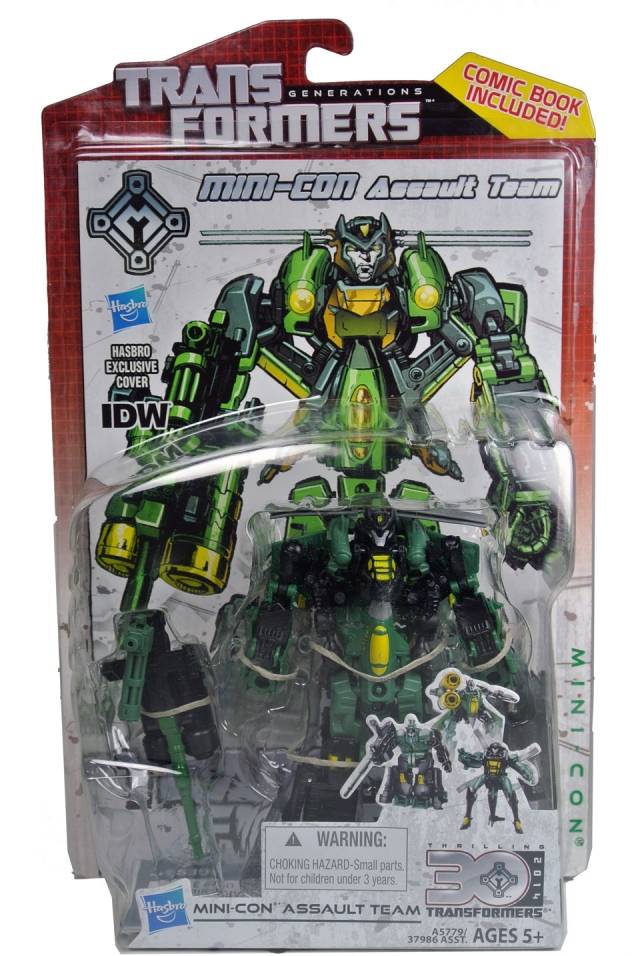 Deluxe Class Mini-Con Assault Team | Transformers Generations Thrilling 30