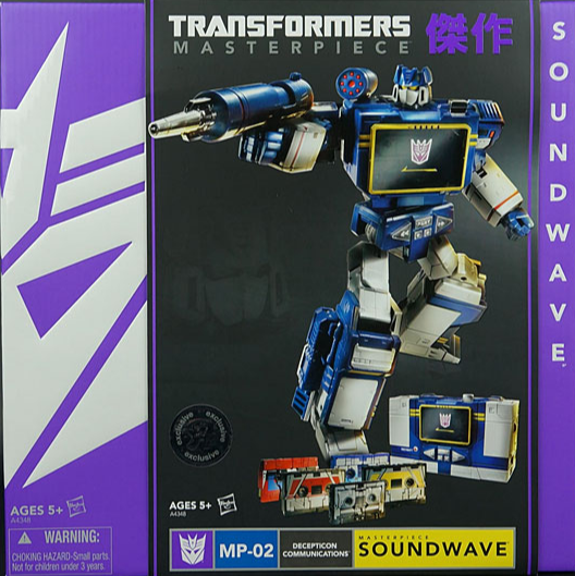 MP-02 Soundwave with Cassettes | Transformers Masterpiece