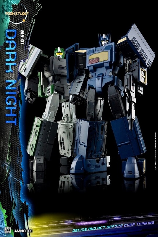 MS01 Dark Knight | Moon Studio Radiatron Combiner