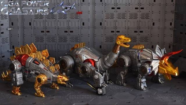 HQ-04R Graviter Chrome Version | GigaPower Gigasaurs