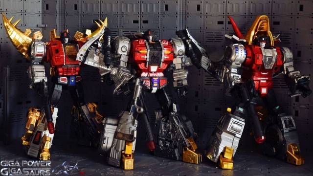 HQ-04R Graviter Chrome Version | GigaPower Gigasaurs