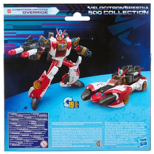 Cybertron Universe Override Voyager Class | Transformers Legacy | Velocitron Speedia 500 Collection