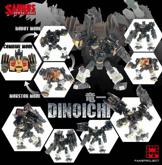 Dinoichi | Fansproject Saurus Ryu-oh