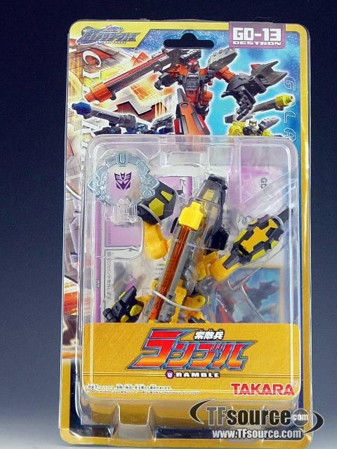 GD-13 Rumble Yellow Version Scout Class | Transformers Galaxy Force Cybertron