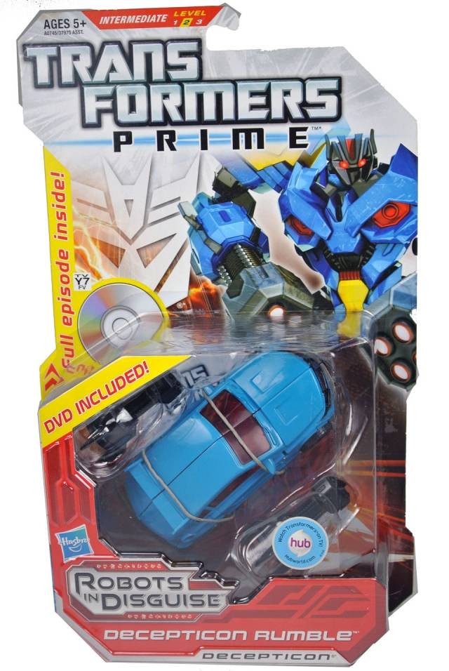 Rumble Deluxe Class | Transformers Prime Robots in Disguise