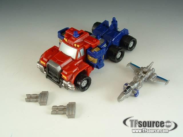 Optimus Prime and Over-Run Mini-Con Super-con | Transformers Armada