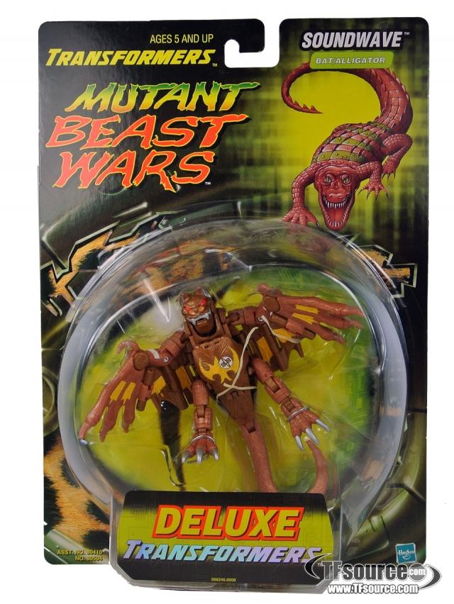 Soundwave Deluxe Class | Transformers Beast Wars Mutant