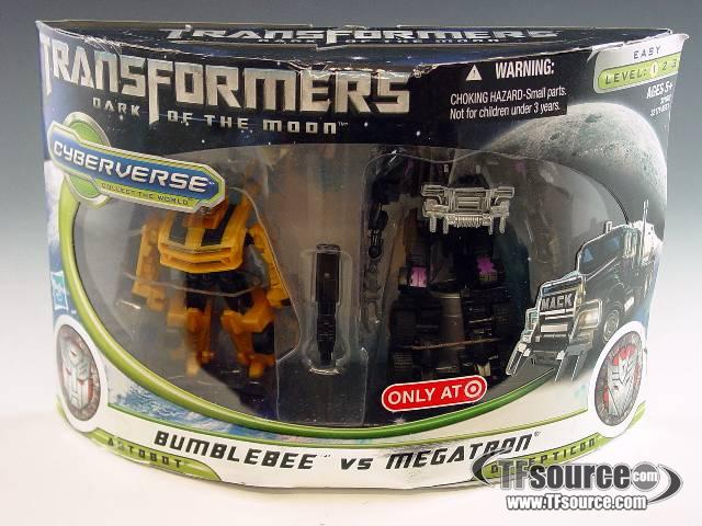 Cyberverse Bumblebee vs Megatron 2-Pack | Transformers 3 Dark of the Moon DOTM
