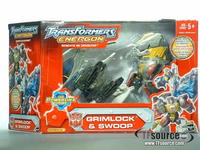 Mega Class Grimlock and Swoop | Transformers Energon