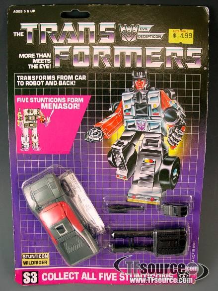 Wildrider Combiner Vintage Transformers G1