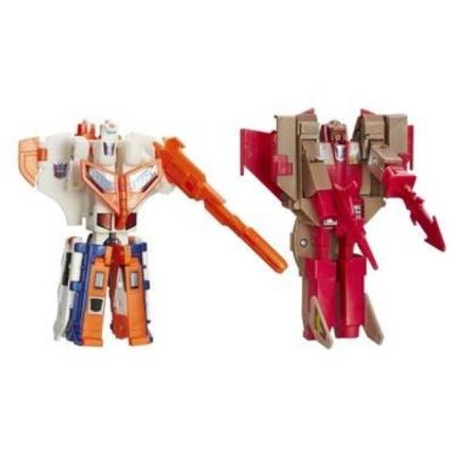 Blitzwing and Astrotrain Set of 2 | Transformers Platinum Edition G1 Reissue