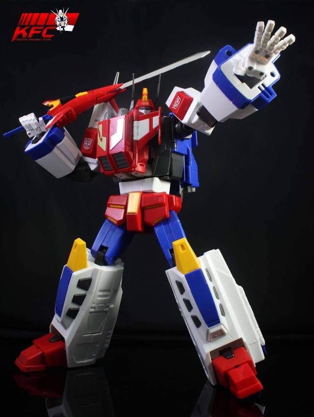 KP-09W Posable Hands Set for Transformers Masterpiece MP-24 Star Saber White Version | Kfc Keiths Fantasy Club | Upgrade Kit