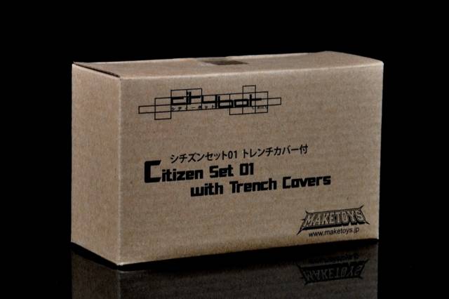 Citizen Set 01 and Trench Covers | MakeToys | City Bot