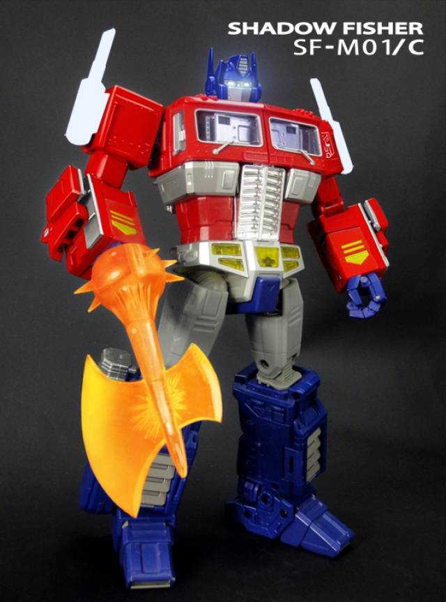 SFM01C Smokestack Upgarde Kit for Masterpiece MP-10 Optimus Prime | Shadow Fisher