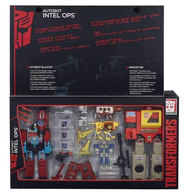 Blaster and Perceptor Autobot Intel Ops Set | Transformers Platinum Edition G1 Reissues