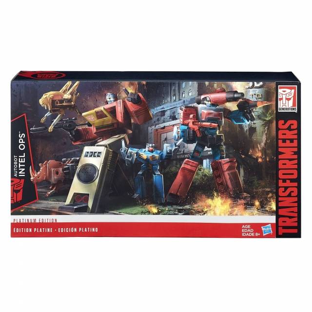 Blaster and Perceptor Autobot Intel Ops Set | Transformers Platinum Edition G1 Reissues