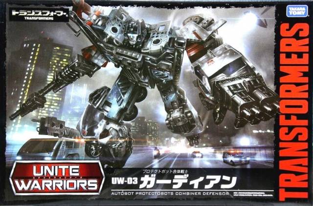UW-03 Defensor Combiner Set of 5 Exclusive | Transformers Unite Warriors