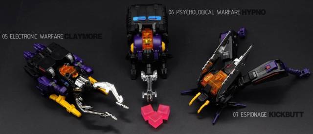 OTS-0567 Evil Bug Corps Collectors Edition Set of 3 | Badcube Old Time Series