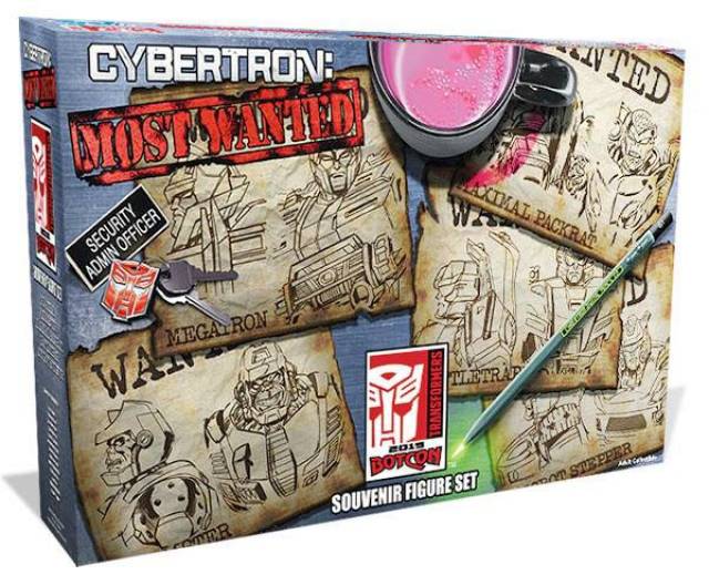 Botcons Most Wanted Boxed Set Botcon Exclsuive | Transformers Convention Botcon 2015