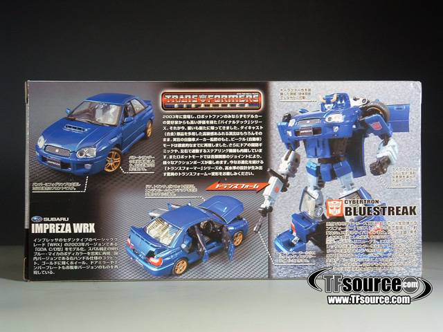 BT-19 Bluestreak | Subaru Impreza WRX | Transformers Binaltech