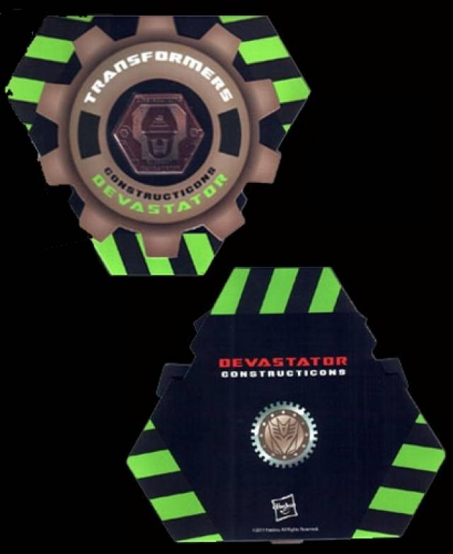 Transformers G1 20 Constructicons Devastator Collectors Coin | Transformers Encore