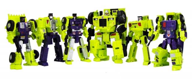 UW-04 Devastator Combiner Set of 6 | Transformers Unite Warriors