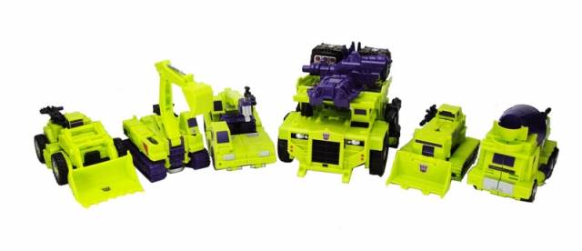 UW-04 Devastator Combiner Set of 6 | Transformers Unite Warriors