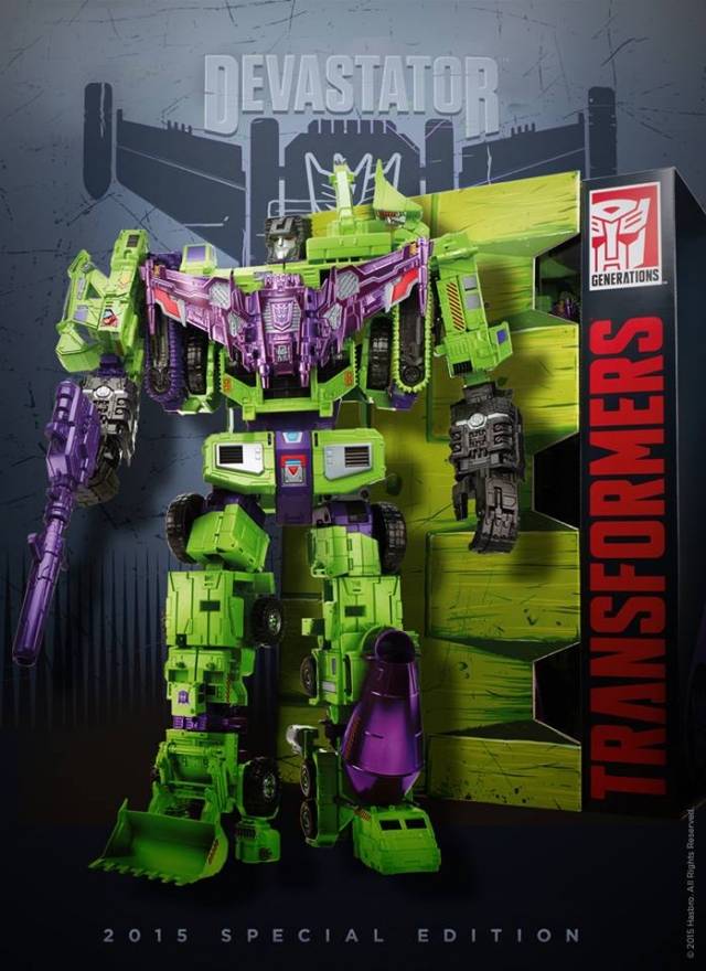 Devastator Giftset SDCC Exclusive | Transformers Combiner Wars