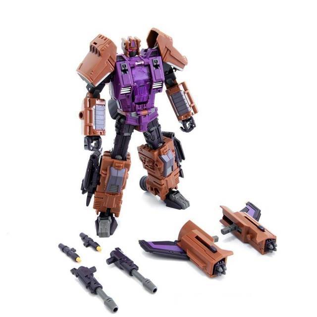 WB01 Full Set of 5 Figures and X-Ray Gun Set | Warbotron