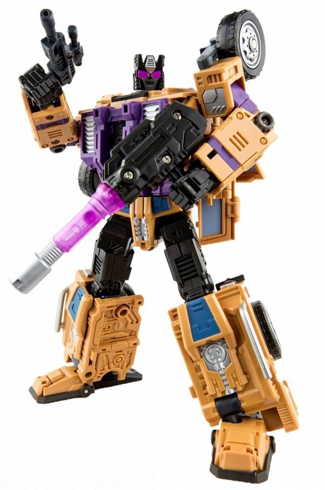 WB01 Full Set of 5 Figures and X-Ray Gun Set | Warbotron