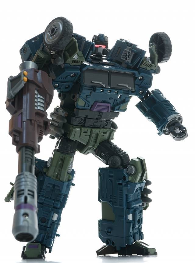 WB01 Full Set of 5 Figures and X-Ray Gun Set | Warbotron