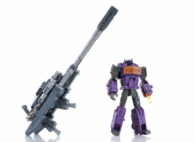 WB01 Full Set of 5 Figures and X-Ray Gun Set | Warbotron