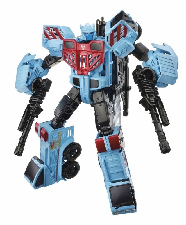 Defensor Set of 6 Figures | Transformers Genearations Combiner Wars