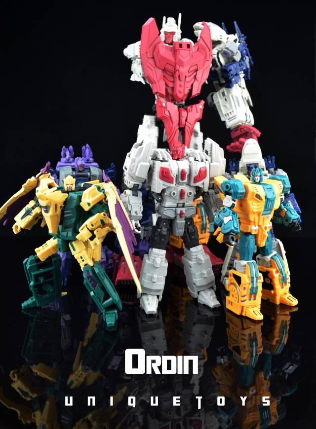 Ordin Combiner Set of 5 Figures | Unique toys